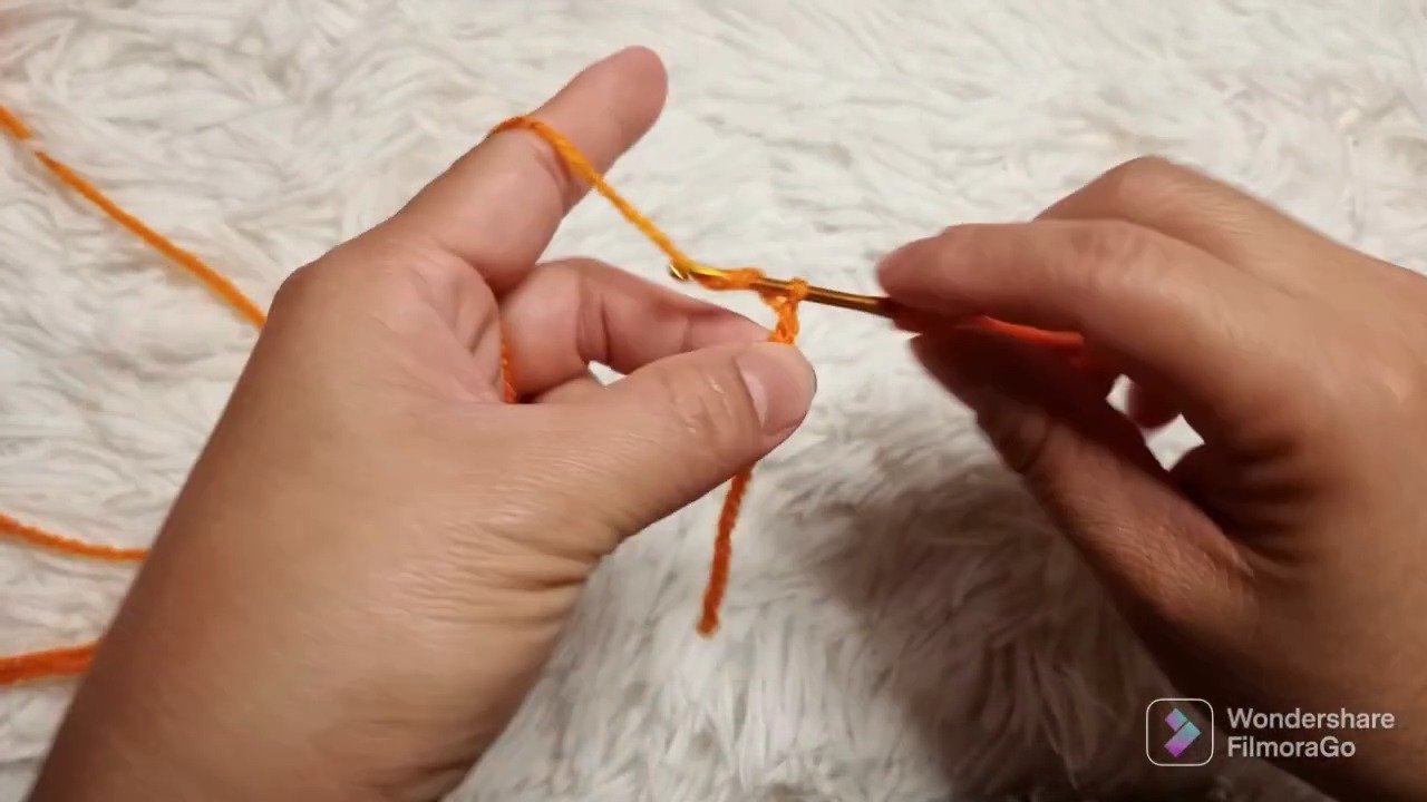 Crochet Butterfly Top step 1