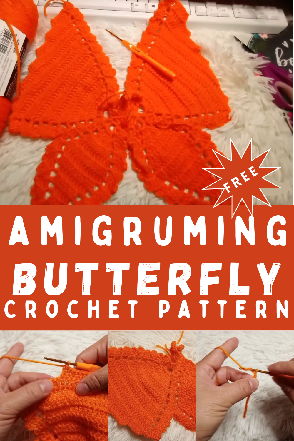 Crochet Butterfly Top