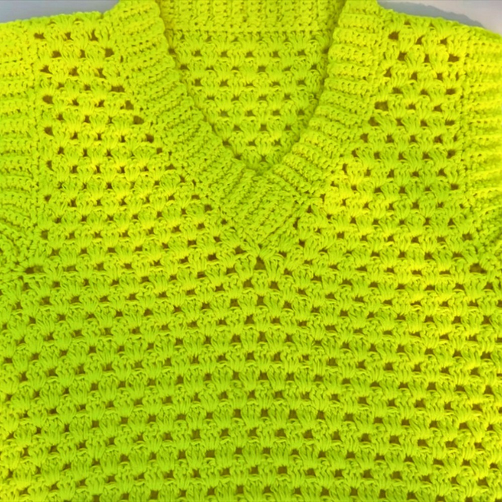 Crochet Granny Stitch Men’s Vest Pattern (1)