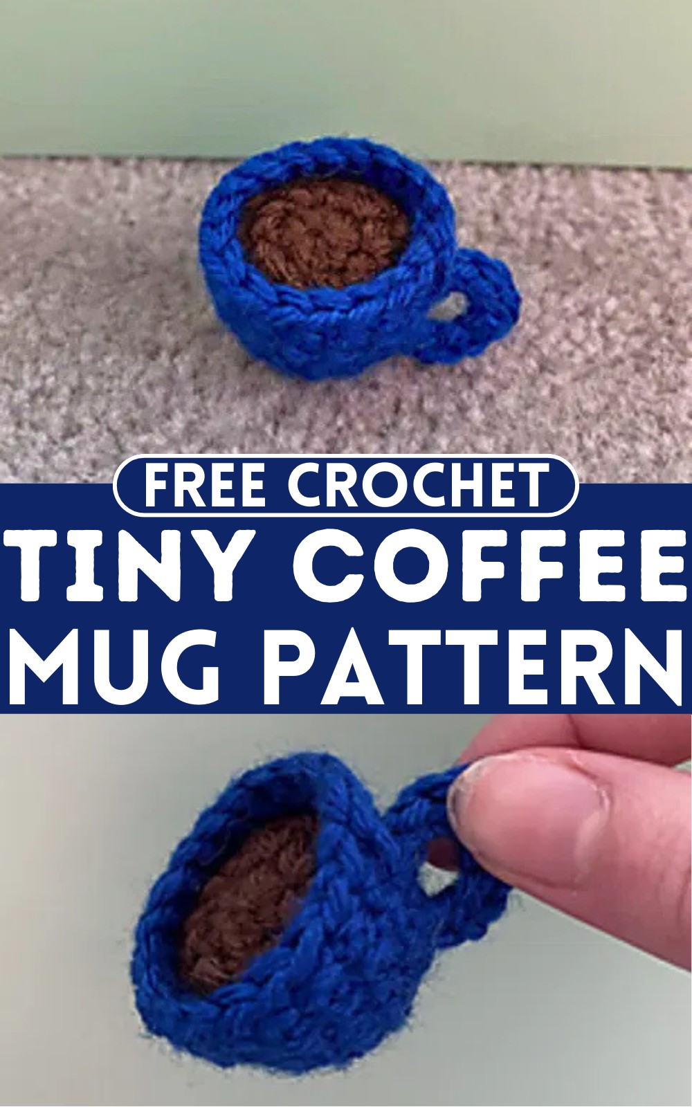 Crochet Tiny Coffee Mug Pattern