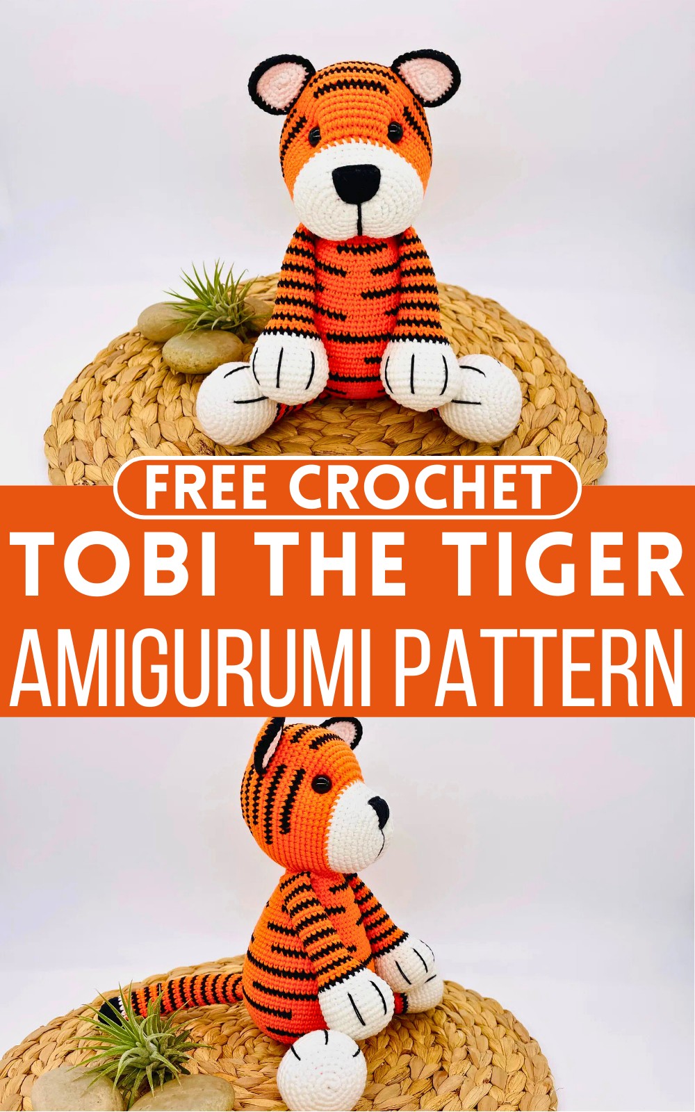 Crochet Tobi The Tiger Amigurumi Pattern