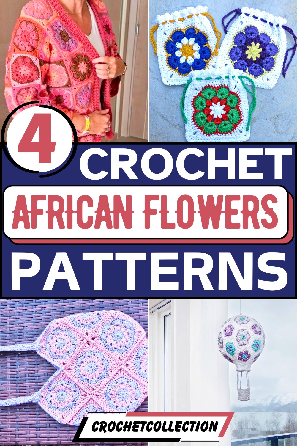 How To Crochet African Flowers Patterns