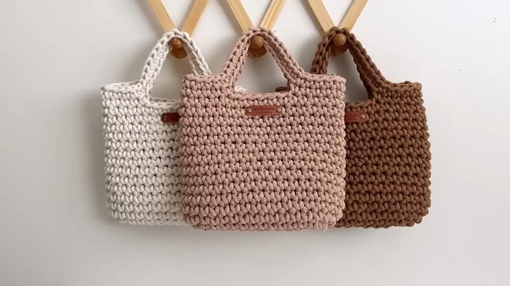 Simple Crochet Purse Bag For Beginners Pattern step 5