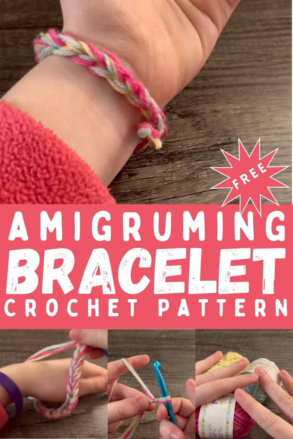 Easy Crochet Bracelet