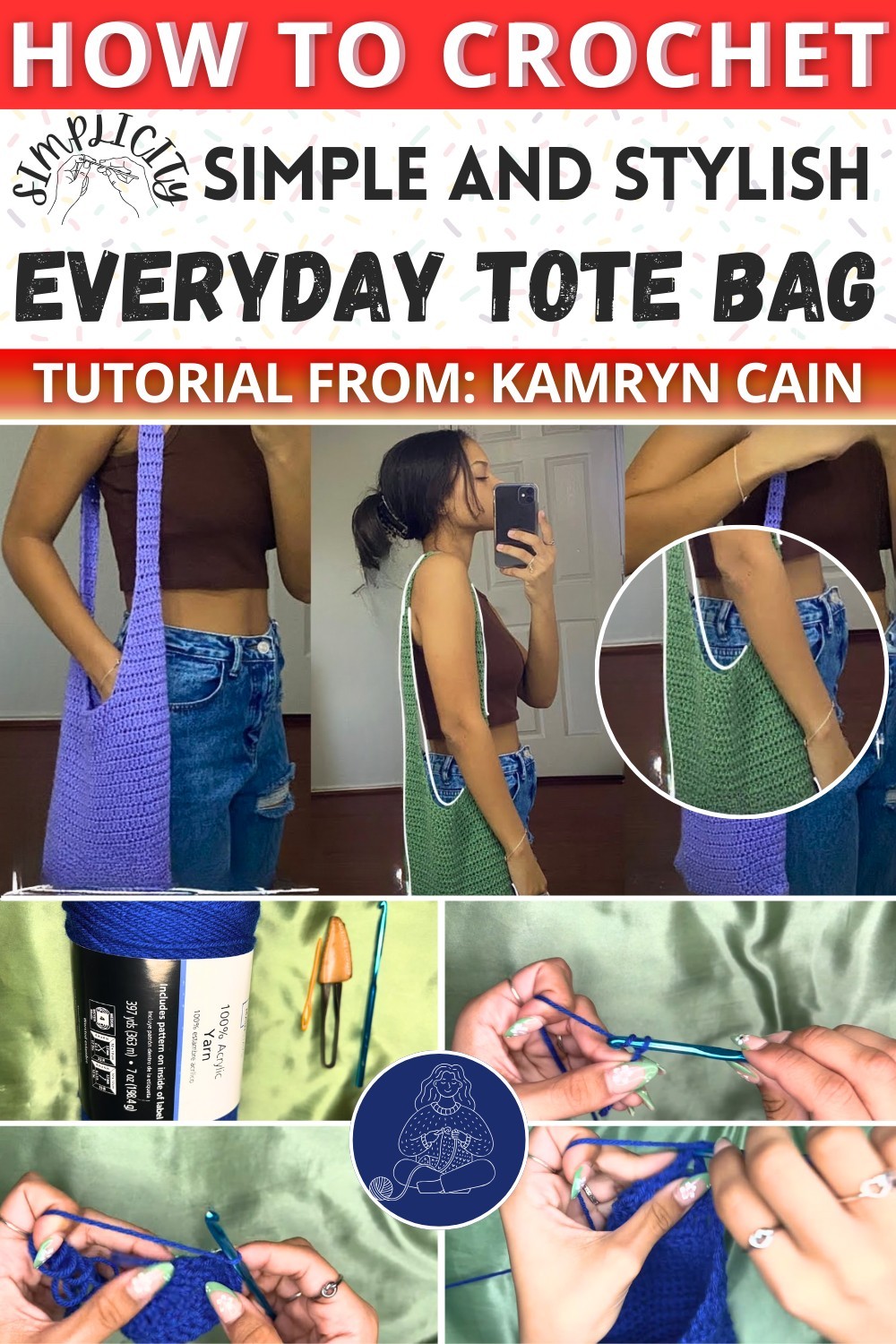 How To Crochet Everyday Tote Bag