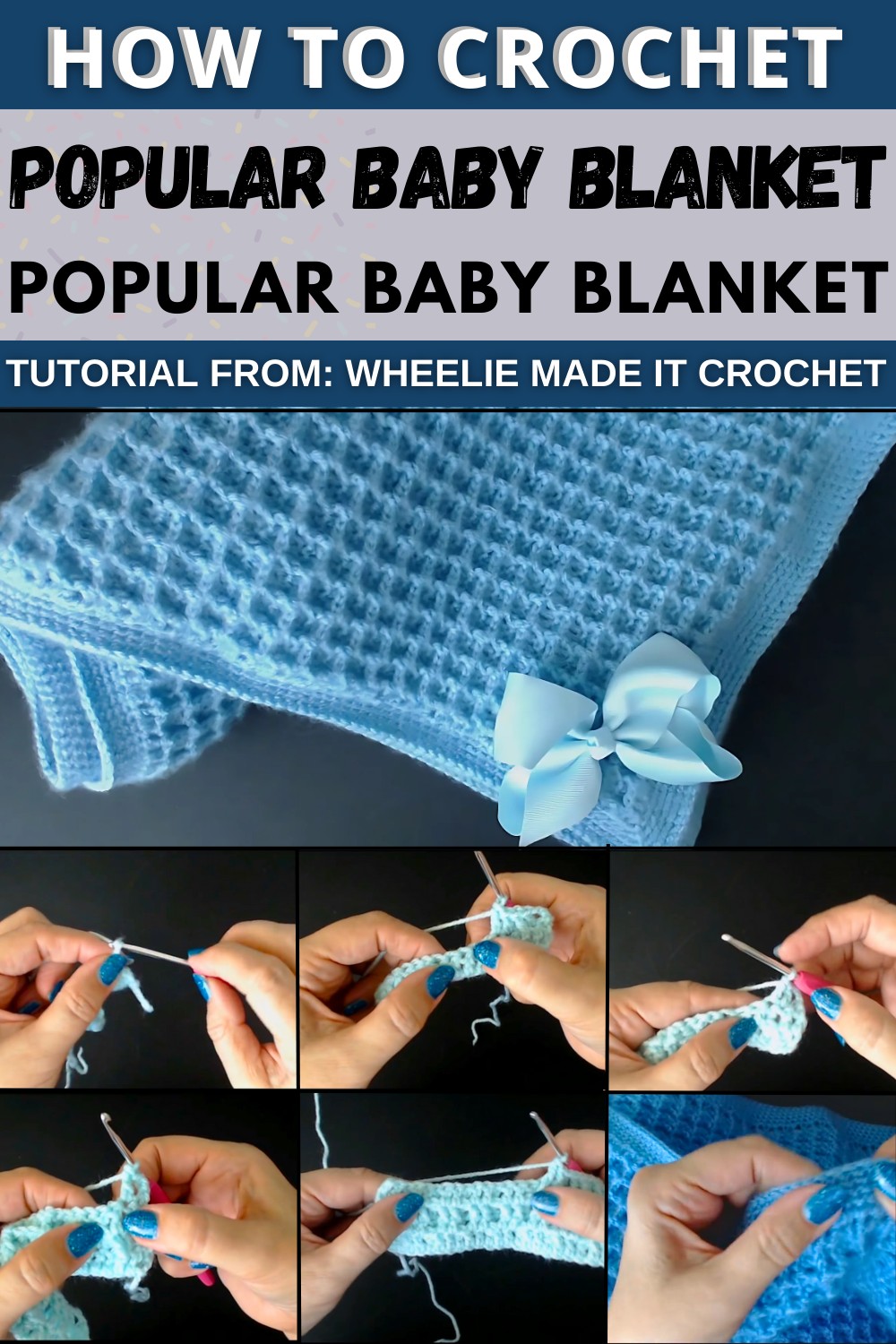 Crochet Small Waffle Pattern