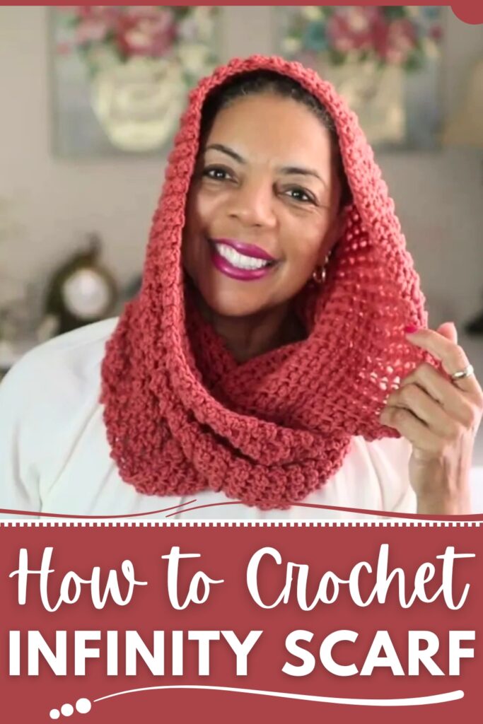 Lovely Crochet Infinity Scarf Pattern that Complements Jackets