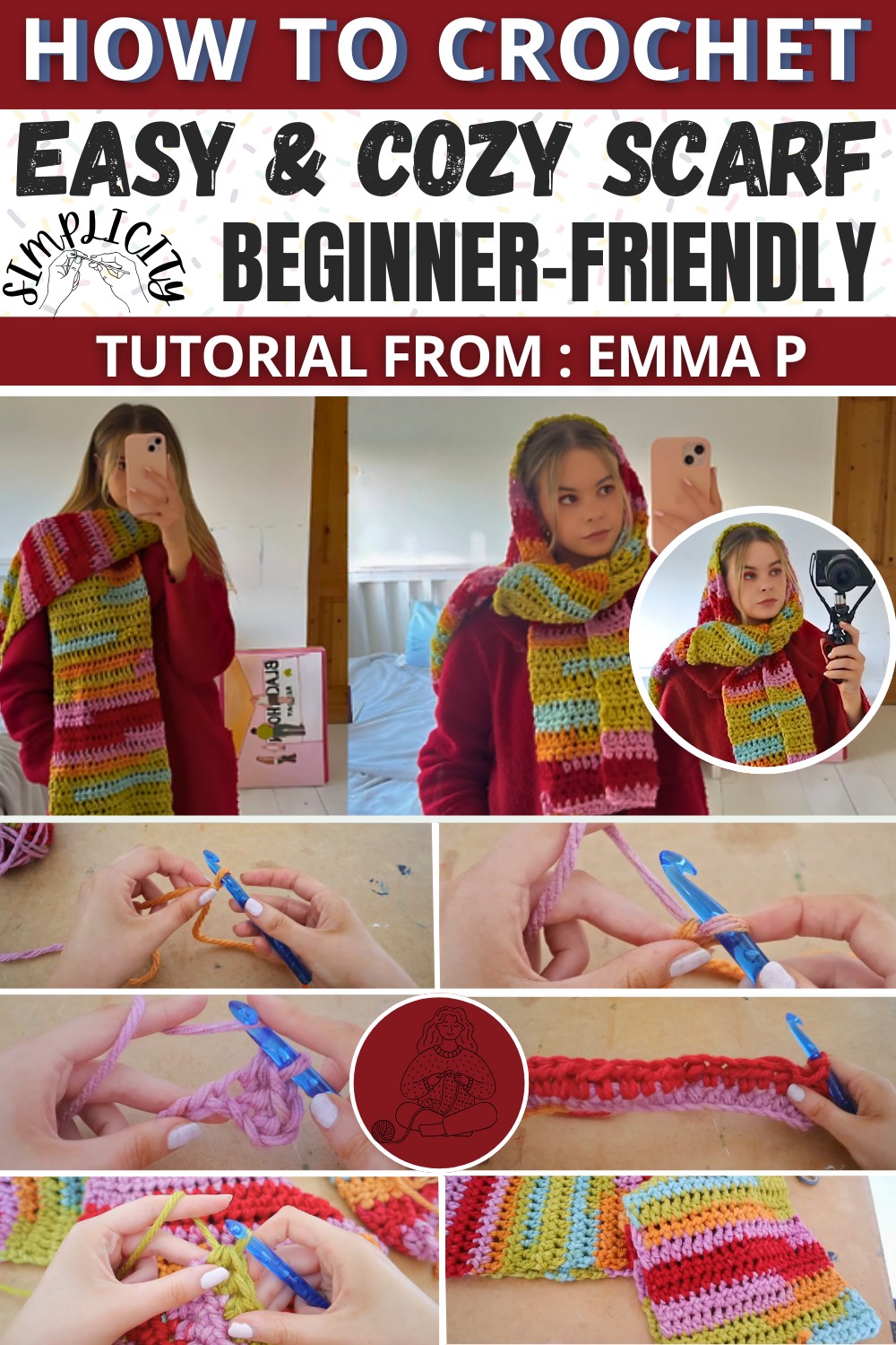 Easy Crochet Scarf