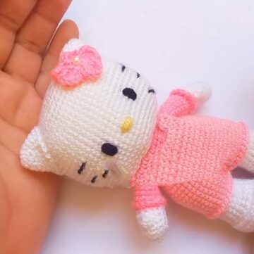Kello Kitty Amigurumi crochet 1