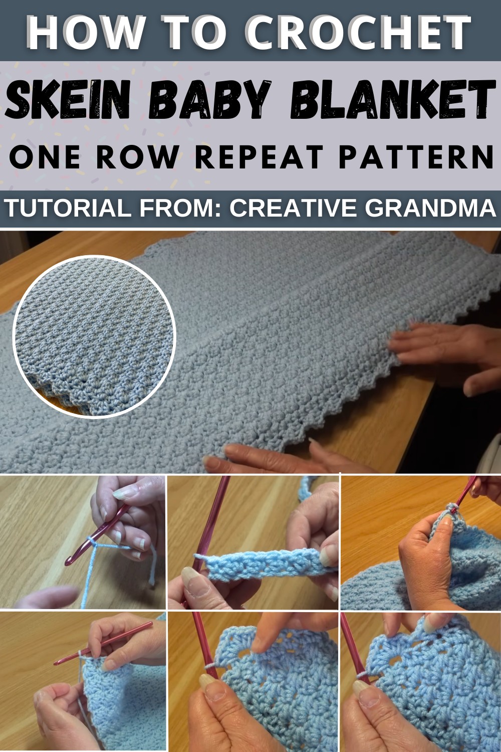 Quick & Easy Crochet - One Skein Baby Blanket