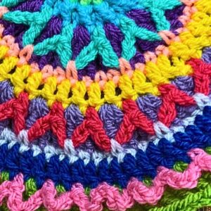 Turn A Crochet Circle Into A Vest