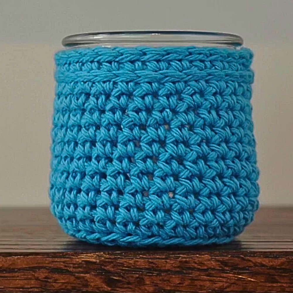 Cozy & Warmth Crochet Oui Yogurt Jar - Free Pattern