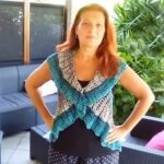 Crochet Mandala Bolero Vest Sugar Baby 1