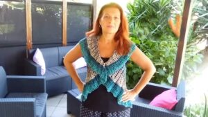 Crochet Mandala Bolero Vest Sugar Baby 1