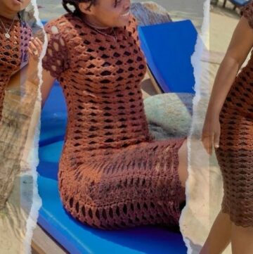 Open Shell Crochet Dress Detailed Tutorial 1