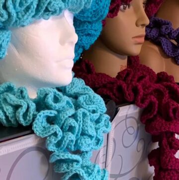 Perfect Scarf To Match Ruffle Hat 1