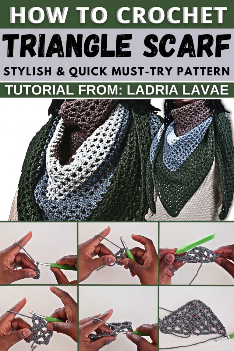 Create Your Own Charm: Free Crochet Triangle Scarf Pattern