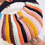 Colorful Crochet Bag With Leftover Yarn Pattern 2