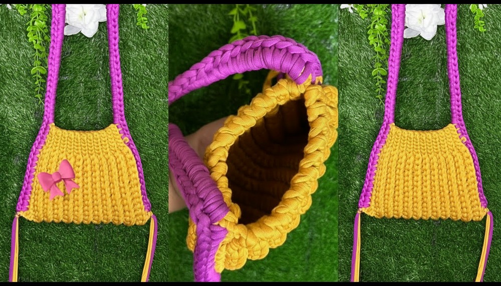 Crochet Bag Tutorial 1