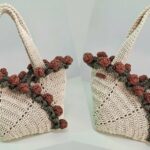 Crochet Bag With Roses Pattern 1