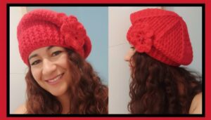 Crochet Beret Step By Step Pattern 1