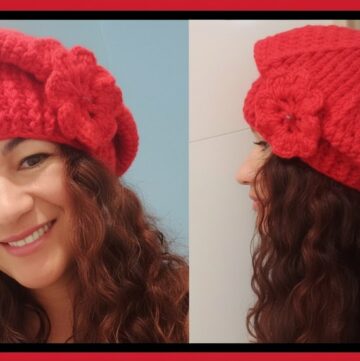 Crochet Beret Step By Step Pattern 1