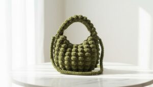 Crochet Bubble Stitch Bag Tutorial 2