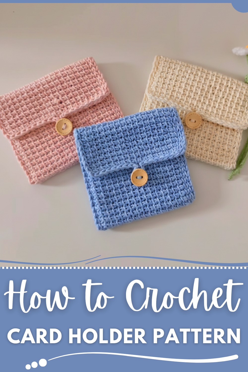 Crochet Card Holder Pattern