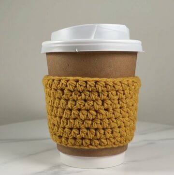 Crochet Cup Cosy Tutorial 11