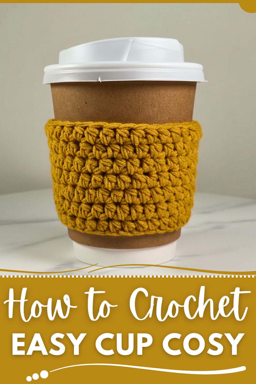 Crochet Cup Cosy Tutorial