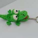 Crochet Cute Crocodile Keychain Pattern 1