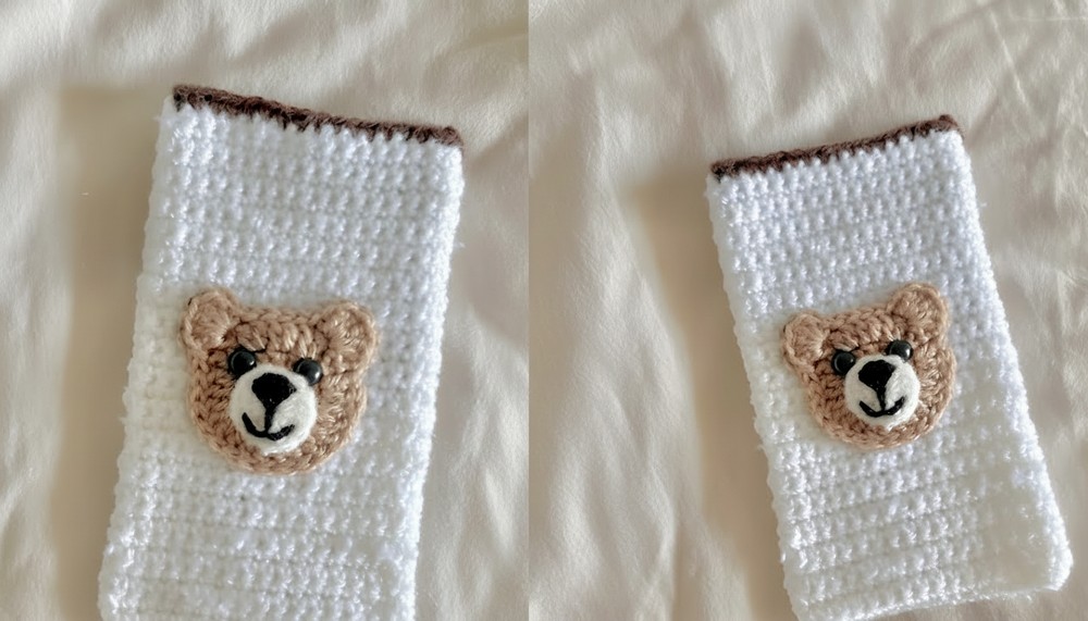 Crochet Cute Phone Pouch Pattern 1