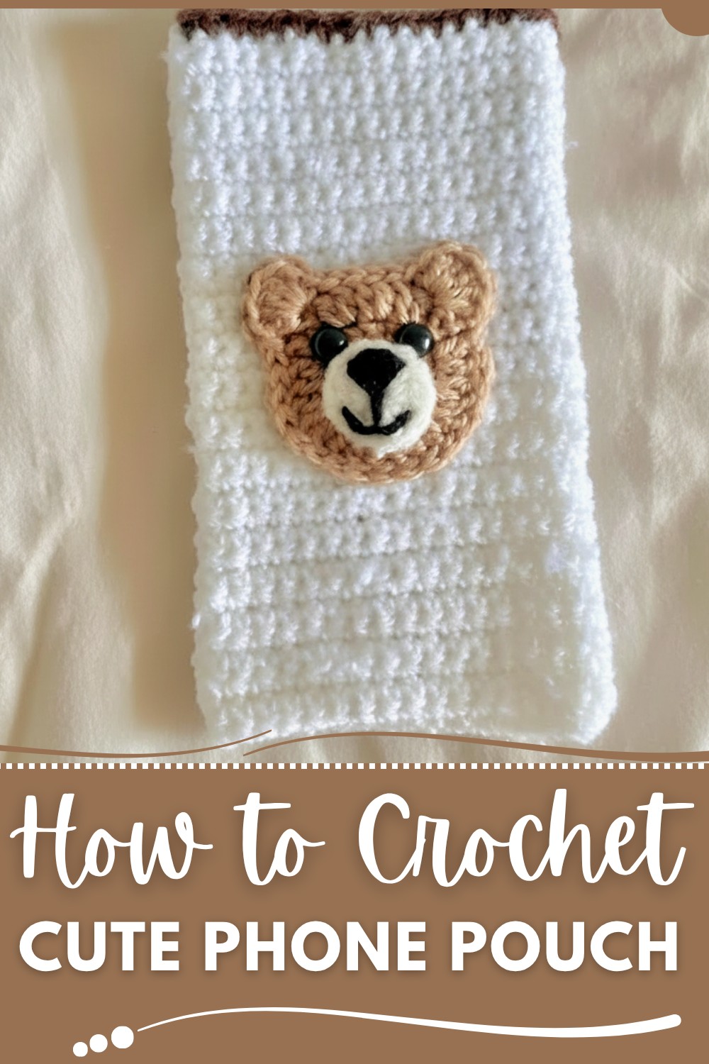Crochet Cute Phone Pouch Pattern