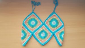 Crochet Diamond Shape Top Pattern 1