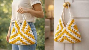 Crochet Easy & Stylish Granny Stitch Bag Pattern 1