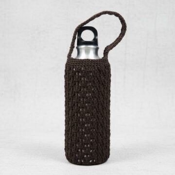 Crochet Easy Water Bottle Holder 6