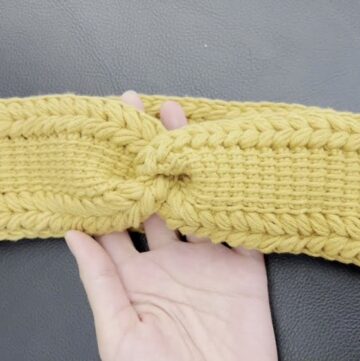 Crochet Flower Headband Pattern 1