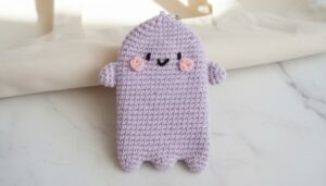 Crochet Ghost Pouch Tutorial 1