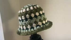 Crochet Granny Bucket Hat Tutorial 9