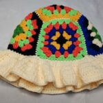 Crochet Granny Square Bucket Hat Tutorial 1