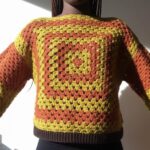 Crochet Granny Square Sweater 1