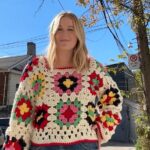 Crochet Granny Square Sweater Tutorial 1