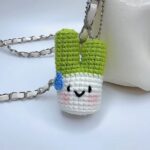 Crochet Green Onion Keychain Pattern 2