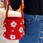 Crochet Hand Bucket Bag Pattern 1