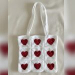 Crochet Heart Granny Squares Bag Tutorial 2