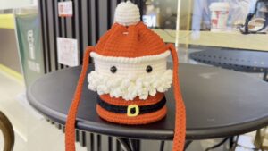 Crochet Santa Bucket Bag Pattern 1