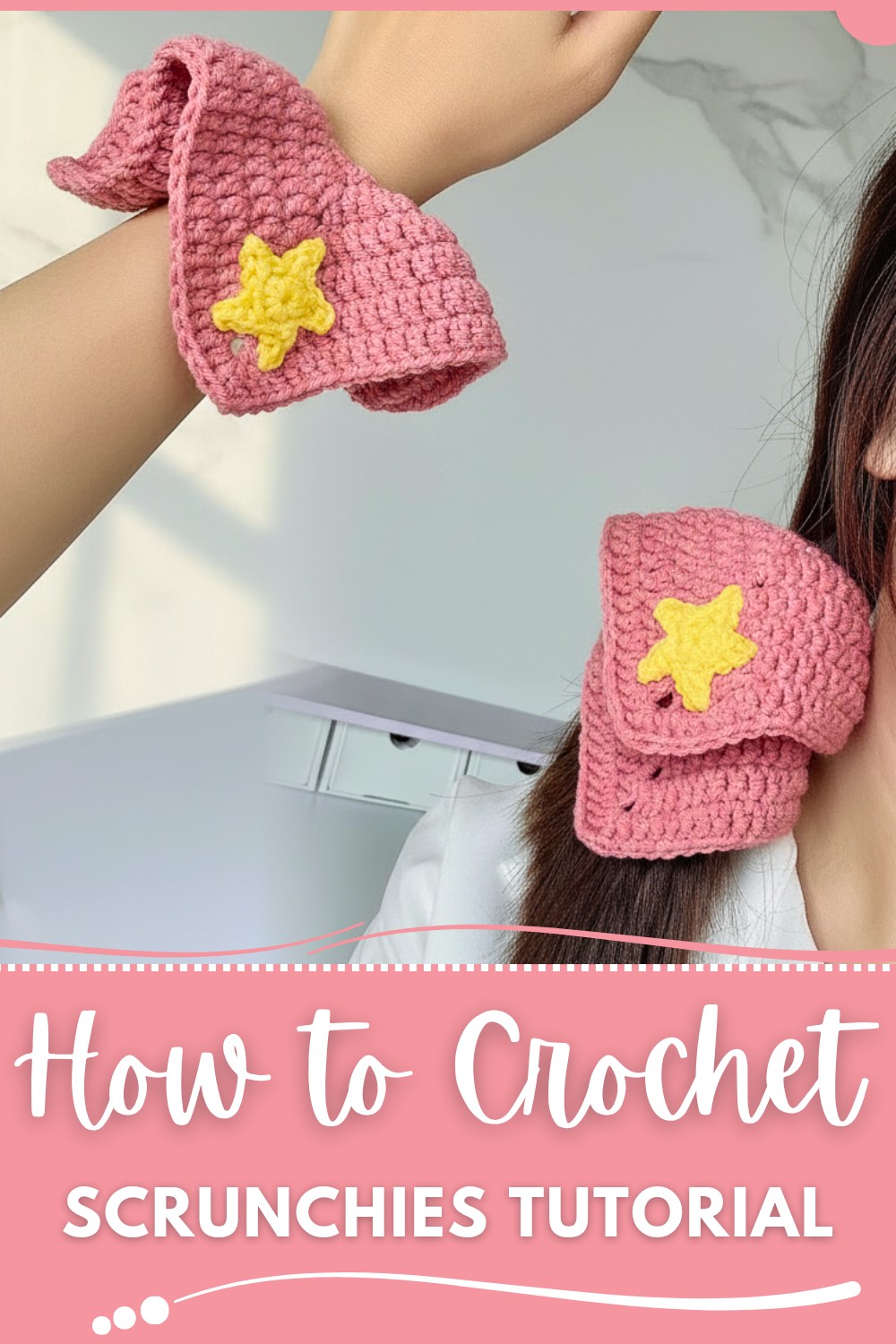 Crochet Scrunchies Tutorial