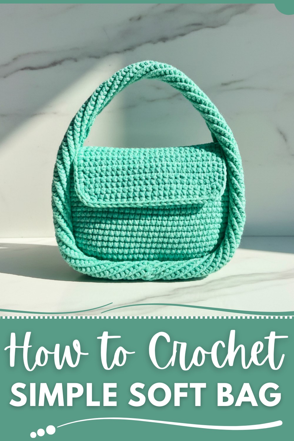 Crochet Simple Soft Bag Pattern