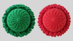 Crochet Spiral Ruffle Hat Tutorial 1