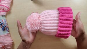 Crochet Toddler Beanie Pattern 3